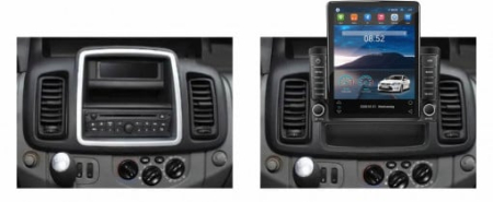 Navigatie Renault Trafic , 2010 - 2014 , Android 14 , 4GB RAM Ecran Tesla 9.7 inch , Procesor Octacore, Slot sim 4G, Sunet DSP, Wireless Carplay si Android Auto [2]