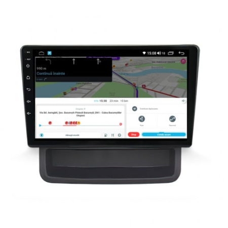 Navigatie Renault Trafic , 2010 - 2014 8GB RAM si 128GB ROM, Ecran QLED 9 inch, Android 14, Procesor Octacore, Slot sim 4G, Sunet DSP, Wireless Carplay si Android Auto [4]