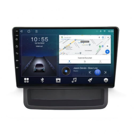 Navigatie Renault Trafic , 2010 - 2014 Rezolutie 2K, Ecran QLED 9.5 inch, 8GB RAM si 128GB ROM, Android, Procesor Octacore, Slot sim 4G, Sunet DSP, Wireless Carplay [1]