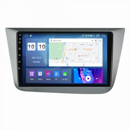 Altea  (2004 - 2015) - Navigatie Seat Altea 2004-2015 Android 14 , 4GB RAM+64GB ROM QLED