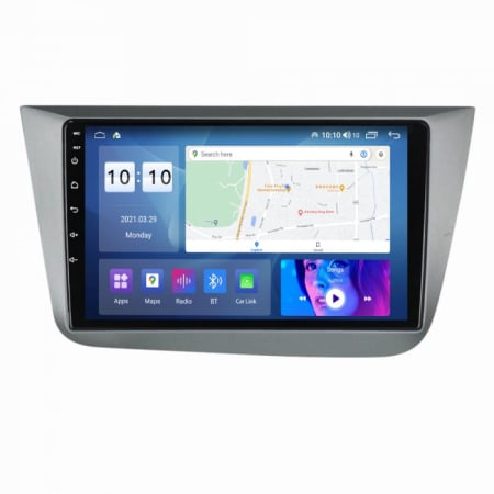 Altea  (2004 - 2015) - Navigatie Seat Altea 2004-2015 Android 14 , 8GB RAM+128GB ROM QLED