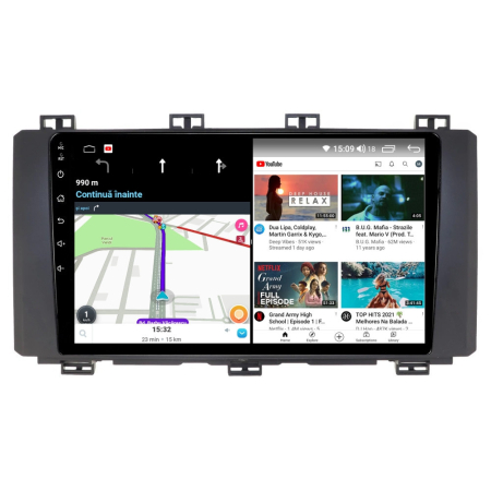 Navigatie Seat Ateca din 2016 - 2022, Android 14, Wireless Carplay si Android Auto, 2GB RAM si 32GB ROM, Display IPS 9 inch, Camera Marsarier, Internet, Aplicatii, Wi Fi, Usb, Bluetooth [3]