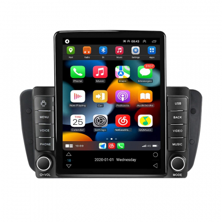 Navigatie Seat Ibiza din 2009-2013, Display TESLA 9.5 inch, 2GB RAM si 32GB ROM, Wireless Carplay si Android Auto, Procesor Octacore, Slot sim 4G, Sunet DSP, Camera Marsarier, Bluetooth, USB, Wi Fi, R [1]