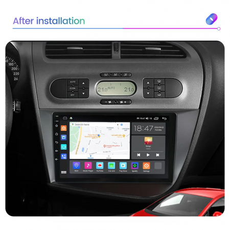 Navigatie Seat Leon 2005-2012 Rezolutie 2K , 4GB RAM+64GB ROM QLED [5]