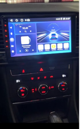 Navigatie Seat Leon 3 ( 2014 - 2020 ) 4GB RAM si 64GB ROM, Ecran QLED 9 inch, Android 14, Procesor Octacore, Slot sim 4G, Sunet DSP, Wireless Carplay si Android Auto, Camera Marsarier [6]