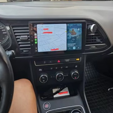 Navigatie Seat Leon 3 din 2014 - 2020, 8GB RAM si 128GB ROM, Ecran QLED 9 inch, Android 14, Procesor Octacore, Slot sim 4G, Sunet DSP, Wireless Carplay si Android Auto, Camera Marsarier [7]