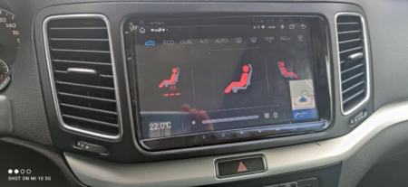 Navigatie Seat Leon Altea Toledo Alhambra Android 14 , 4GB RAM , Procesor Quad Core , Wireless Carplay si Android auto , Display HD Touchscreen, Wi-Fi , Bluetooth, USB [4]