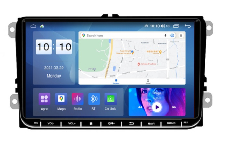 Navigatie Auto cu Android - Navigatie Seat Leon Altea Toledo Alhambra , Ecran 8 inch , Android 14 , 2GB RAM + 32 GB ROM , Internet , 4G , Aplicatii , Waze , Wi Fi , Usb , Bluetooth , Mirrorlink