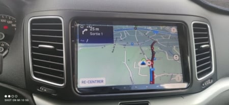 Navigatie Seat Leon Altea Toledo Alhambra , Ecran 9 inch , Android 14 , Carplay , 2 GB RAM + 32 GB ROM , Internet , 4G , Aplicatii , Waze , Wi Fi , Usb , Bluetooth [5]
