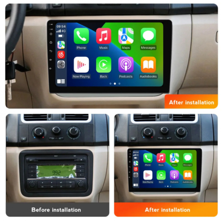 Navigatie Skoda Fabia 2007-2014 Android 14 , 8GB RAM+128GB ROM QLED [4]