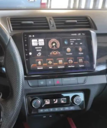 Navigatie Skoda Fabia din 2015 - 2021, 8GB RAM si 128GB ROM, Ecran QLED 9 inch, Android 14, Procesor Octacore, Slot sim 4G, Sunet DSP, Wireless Carplay si Android Auto, Camera Marsarier [7]