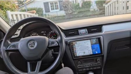 Navigatie Skoda Rapid din 2013-2018 Android 14 , 4GB RAM , Procesor Quad Core , Wireless Carplay si Android auto , Display HD Touchscreen, Wi-Fi , Bluetooth, USB [4]