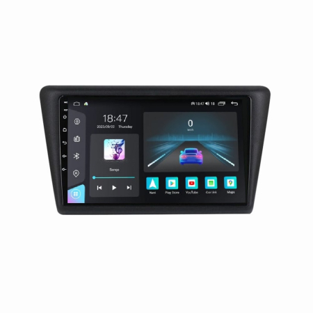 Rapid  (2013 - 2018) - Navigatie Skoda Rapid din 2013-2018, Rezolutie 2K, Ecran QLED 9.5 inch, 8GB RAM si 128GB ROM, Android, Procesor Octacore, Slot sim 4G, Sunet DSP, Wireless Carplay si Android Auto