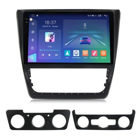 SKODA - Navigatie Auto Android Skoda Yeti 5L din 2009 - 2014, Rezolutie 2K, Ecran QLED 9.5 inch, 8GB RAM si 128GB ROM, Android, Procesor Octacore, Slot sim 4G, Sunet DSP, Wireless Carplay