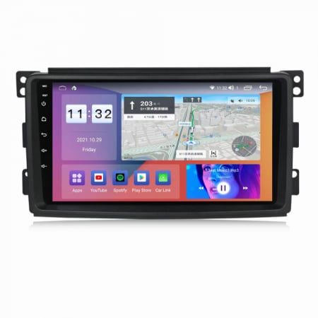 Navigatie Smart ( 2006 - 2010 ) 4GB RAM si 64GB ROM, Ecran QLED 9 inch, Android 14, Procesor Octacore, Slot sim 4G, Sunet DSP, Wireless Carplay si Android Auto, Camera Marsarier [7]
