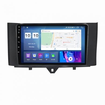 Navigatie dedicata Smart cu Android - Navigatie Smart din 2010 - 2015, 8GB RAM si 128GB ROM, Ecran QLED 9 inch, Android 14, Procesor Octacore, Slot sim 4G, Sunet DSP, Wireless Carplay si Android Auto, Camera Marsarier