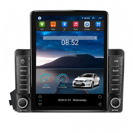 Navigatie Auto cu Android - Navigatie Ssangyong Kyron 2005-2011 Ecran TESLA 9.7 inch, 8 GB RAM si 128 GB ROM, Android 15, Slot Sim 4G, Procesor Octa Core, Carplay Wireless si Android auto, Procesor Sunet Digital DSP, Aplic