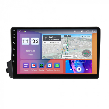 Navigatie Ssangyong Kyron 2005 - 2011 Android 14 , 4GB RAM , Procesor Quad Core , Wireless Carplay si Android auto , Display HD Touchscreen, Wi-Fi , Bluetooth, USB [3]