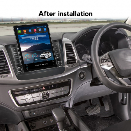 Navigatie Ssangyong Rexton 2019 Ecran TESLA 9.7 inch, 8 GB RAM si 128 GB ROM, Android 15, Slot Sim 4G, Procesor Octa Core, Carplay Wireless si Android auto, Procesor Sunet Digital DSP [2]