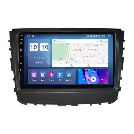 Navigatie dedicata Ssangyong cu Android - Navigatie Ssangyong Rexton 2019 Android 14 , 4GB RAM+32GB ROM QLED