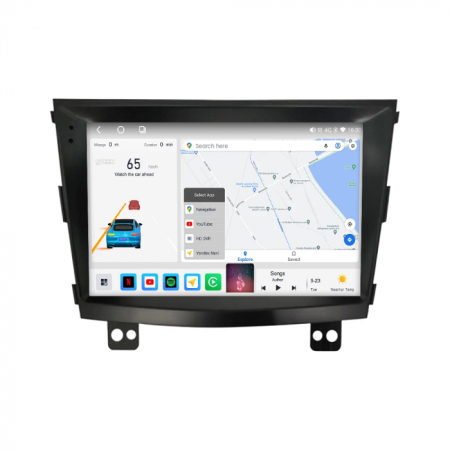 Navigatie Ssangyong Tivolan 2014-2017 Android 14 , 4GB RAM+32GB ROM QLED [3]