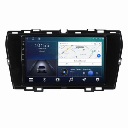 Tivoli (2019 - 2021) - Navigatie Ssangyong Tivoli 2019-2021 Rezolutie 2K , 8GB RAM+128GB ROM QLED