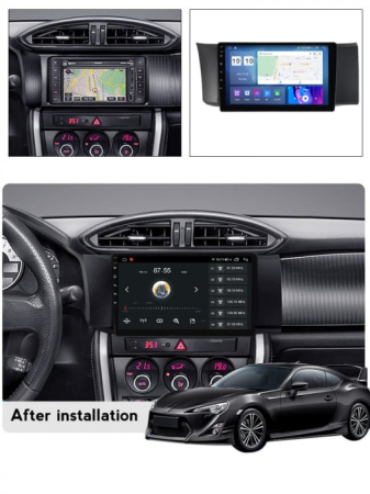 Navigatie Subaru BRZ din Toyota GT 86 2012 Android 14 , 4GB RAM , Procesor Quad Core , Wireless Carplay si Android auto , Display HD Touchscreen, Wi-Fi , Bluetooth, USB [1]