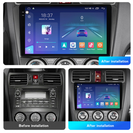 Navigatie Subaru Forester ( 2012 - 2019 ) Android 14, 2GB RAM si 32GB ROM, Display IPS 9 inch, Camera Marsarier, Internet, Aplicatii, Wi Fi, Usb, Bluetooth [4]