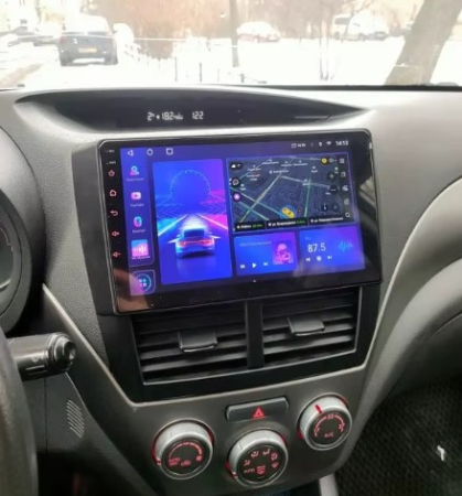 Navigatie Subaru Forester 3 din 2007 - 2013, Android 14 , 4GB RAM, Octacore, Slot Sim 4G, DSP, GPS, Wi-FI, Carplay, Android Auto, USB, Bluetooth, Waze, Touchscreen, 9 inch [6]