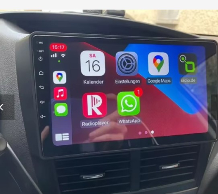 Navigatie Subaru Forester 3 din 2007 - 2013, Rezolutie 2K, Ecran QLED 9.5 inch, 8GB RAM si 128GB ROM, Android, Procesor Octacore, Slot sim 4G, Sunet DSP, Wireless Carplay [6]