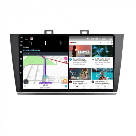 Navigatie Subaru Outback din 2014-2020,  Android 14 , 4GB RAM, Octacore, Slot Sim 4G, DSP, GPS, Wi-FI, Carplay, Android Auto, USB, Bluetooth, Waze, Touchscreen, 9 inch [1]