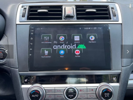 Navigatie Subaru Outback din 2014-2020, Rezolutie 2K, Display QLED 9.5 inch, 4GB RAM si 64GB ROM, Android, Procesor Octacore, Slot sim 4G, Sunet DSP, Wireless Carplay si Android Auto, Camera Marsarier [5]
