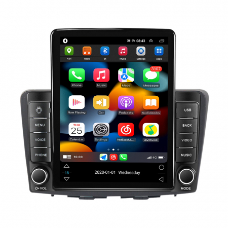 Navigatie Suzuki Baleno din 2015 - 2022,Ecran TESLA 9.7 inch, 8 GB RAM si 128 GB ROM, Android 15, Slot Sim 4G, Procesor Octa Core, Carplay Wireless si Android auto, Procesor Sunet Digital DSP, Aplic [1]
