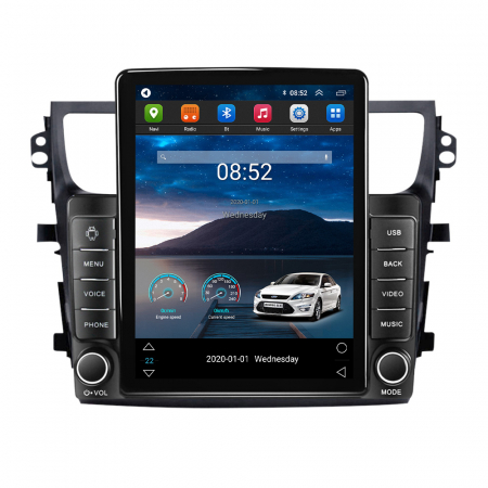 Navigatie Auto cu Android - Navigatie Suzuki Celerio 2015-2018 Ecran TESLA 9.7 inch, 8 GB RAM si 128 GB ROM, Android 15, Slot Sim 4G, Procesor Octa Core, Carplay Wireless si Android auto, Procesor Sunet Digital DSP