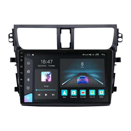Celerio (2015 - 2018) - Navigatie Suzuki Celerio 2015-2018 Rezolutie 2K , 8GB RAM+128GB ROM QLED