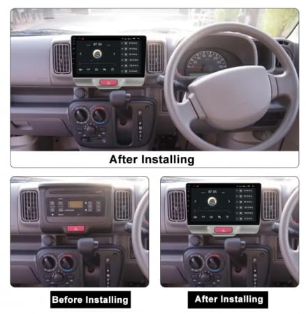 Navigatie Suzuki Every Wagon din 2016 - 2022, Android 14, Wireless Carplay si Android Auto, 2GB RAM si 32GB ROM, Display IPS 9 inch, Camera Marsarier, Internet, Aplicatii, Wi Fi, Usb, Bluetooth [5]