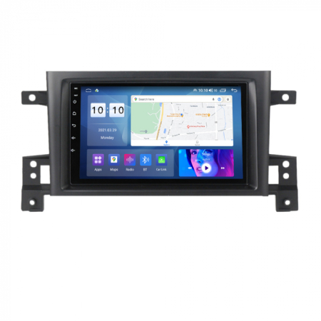 Navigatie dedicata Suzuki cu Android - Navigatie Suzuki Grand Vitara din 2005 - 2015, 8GB RAM si 128GB ROM, Ecran QLED 9 inch, Android 14, Procesor Octacore, Slot sim 4G, Sunet DSP, Wireless Carplay si Android Auto, Camera Marsarier