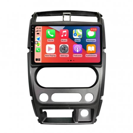 Jimny (2005 - 2018) - Navigatie Suzuki Jimny din 2005 - 2018, 4GB RAM si 64GB ROM, Ecran QLED 9 inch, Android 14, Procesor Octacore, Slot sim 4G, Sunet DSP, Wireless Carplay si Android Auto, Camera Marsarier
