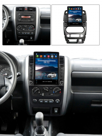 Navigatie Suzuki Jimny din 2005 - 2018, Ecran TESLA 9.7 inch, 8 GB RAM si 128 GB ROM, Android 15, Slot Sim 4G, Procesor Octa Core, Carplay Wireless si Android auto, Procesor Sunet Digital DSP, Aplic [2]