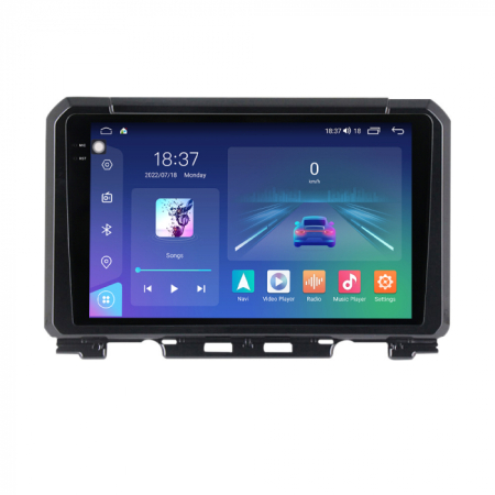 Navigatie Suzuki Jimny din 2018-2022, Rezolutie 2K, Display QLED 9.5 inch, 4GB RAM si 64GB ROM, Android, Procesor Octacore, Slot sim 4G, Sunet DSP, Wireless Carplay si Android Auto, Camera Marsarier, [4]