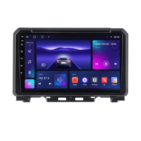 Navigatie Suzuki Jimny din 2018-2022, Rezolutie 2K, Display QLED 9.5 inch, 4GB RAM si 64GB ROM, Android, Procesor Octacore, Slot sim 4G, Sunet DSP, Wireless Carplay si Android Auto, Camera Marsarier, [1]