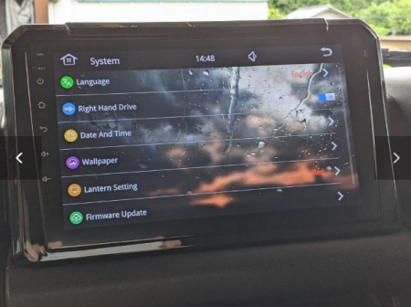 Navigatie Suzuki Jimny din 2018-2022, Rezolutie 2K, Ecran QLED 9.5 inch, 8GB RAM si 128GB ROM, Android, Procesor Octacore, Slot sim 4G, Sunet DSP, Wireless Carplay [8]