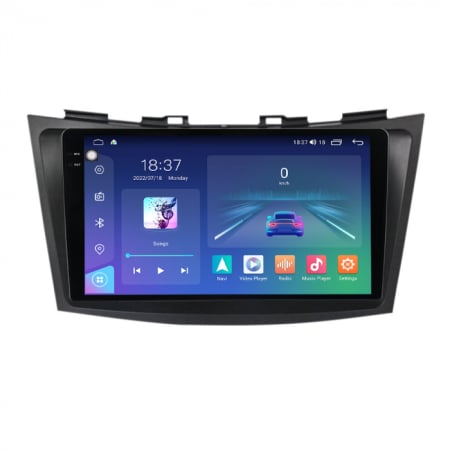 Navigatie Suzuki Swift din 2010-2017 Android 14 , 4GB RAM , Procesor Quad Core , Wireless Carplay si Android auto , Display HD Touchscreen, Wi-Fi , Bluetooth, USB [3]
