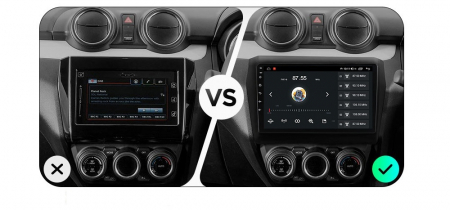 Navigatie Suzuki Swift din 2016 - 2022, 4GB RAM si 64GB ROM, Ecran QLED 9 inch, Android 14, Procesor Octacore, Slot sim 4G, Sunet DSP, Wireless Carplay si Android Auto, Camera Marsarier [3]