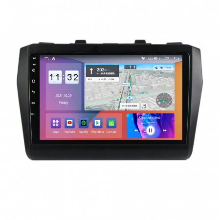 SUZUKI - Navigatie Auto Android Suzuki Swift din 2016 - 2022, 8GB RAM si 128GB ROM, Ecran QLED 9 inch, Android 12, Procesor Octacore, Slot sim 4G, Sunet DSP, Wireless Carplay si Android Auto, Camera Marsarier