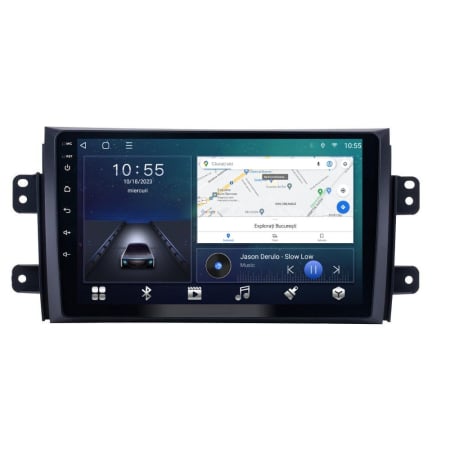 SX4  (2006 - 2014) - Navigatie Suzuki SX4 din 2006-2014, Rezolutie 2K, Display QLED 9.5 inch, 4GB RAM si 64GB ROM, Android, Procesor Octacore, Slot sim 4G, Sunet DSP, Wireless Carplay si Android Auto, Camera Marsarier, US