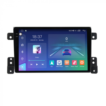 Navigatie Suzuki Vitara ( 2005 - 2015 )  4GB RAM si 64GB ROM, Ecran QLED 9 inch, Android 14, Procesor Octacore, Slot sim 4G, Sunet DSP, Wireless Carplay si Android Auto, Camera Marsarier [3]