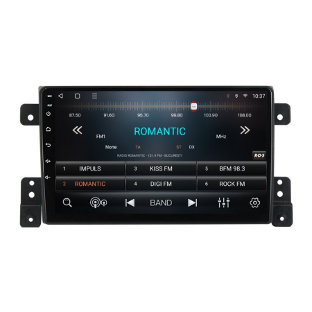 Navigatie Suzuki Vitara din 2005-2015, Rezolutie 2K, Display QLED 9.5 inch, 4GB RAM si 64GB ROM, Android, Procesor Octacore, Slot sim 4G, Sunet DSP, Wireless Carplay si Android Auto, Camera Marsarier, [2]