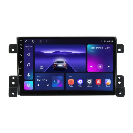 Navigatie Suzuki Vitara din 2005-2015, Rezolutie 2K, Ecran QLED 9.5 inch, 8GB RAM si 128GB ROM, Android, Procesor Octacore, Slot sim 4G, Sunet DSP, Wireless Carplay si Android Auto [1]