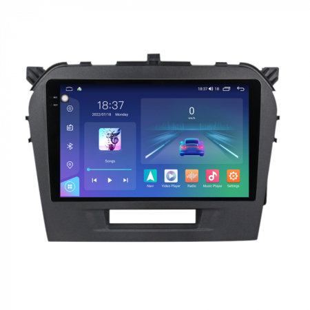 Navigatie Suzuki Vitara din 2014-2019, Rezolutie 2K, Ecran QLED 9.5 inch, 8GB RAM si 128GB ROM, Android, Procesor Octacore, Slot sim 4G, Sunet DSP, Wireless Carplay si Android Auto [4]